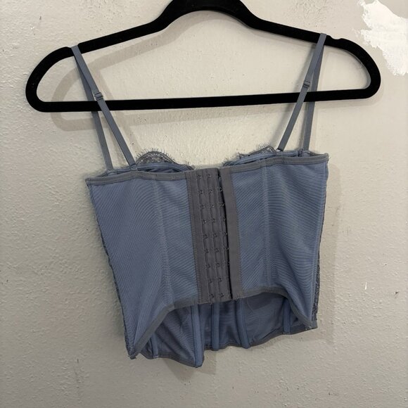 Urban Outfitters Out From Under Modern Love Corset Top Fairy Lace Womens Sz Sm - Picture 2 of 12